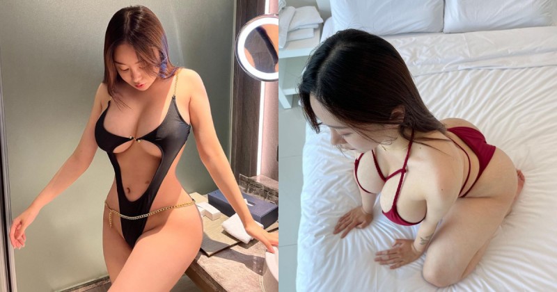 IG就是她的泳裝秀！巨乳小姐姐每一套泳裝都是「極限露出」