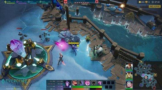 PVE竞技MOBA《Evercore Heroes》正式公布由前拳头、EA、EPIC等成员开发