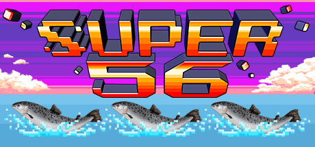 为了玩《SUPER 56》，我把A键按烂了