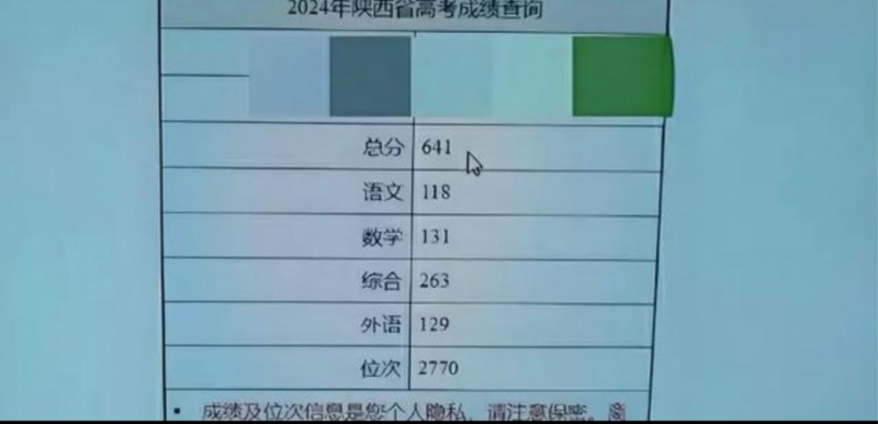 大四女生退学复读5个月考641，牛！